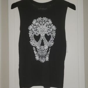 Skull tank top